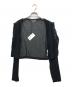 AURALEE (オーラリー) HARD TWIST COTTON GAUZE CARDIGAN ブラック サイズ:1：12000円