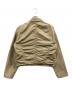 JUNIOR GAULTIER (ジュニアゴルチエ) シャーリングジップアップブルゾン ブラウン サイズ:40：20000円