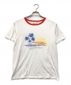 Saint Laurent Parisサンローランパリ）の古着「サンセットプリントTシャツ」｜ホワイト