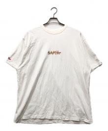 SAPEur（サプール）の古着「プリントTシャツ」｜ホワイト