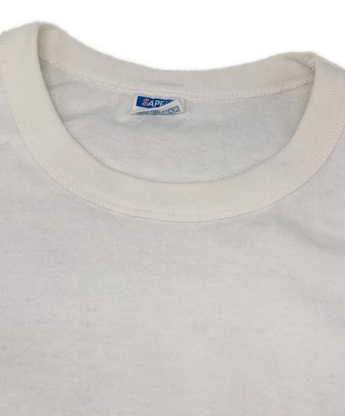 SAPEur（サプール）SAPEur (サプール) プリントTシャツ ホワイト サイズ:XXLの古着・服飾アイテム
