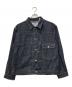HOUSTON（ヒューストン）の古着「US COTTON DENIM SHIRT JACKET」｜インディゴ