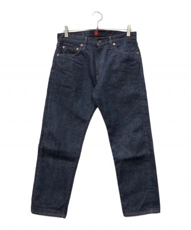 リゾルト 712 デニムパンツ セルビッジ ジップ仕様 日本製 濃紺W32L29 中古・古着通販】RESOLUTE (リゾルト) 712 セルヴィッジデニムパンツ