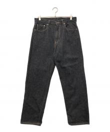 BEAMS PLUS（ビームスプラス）の古着「5 Pocket Wide Denim」｜ブラック