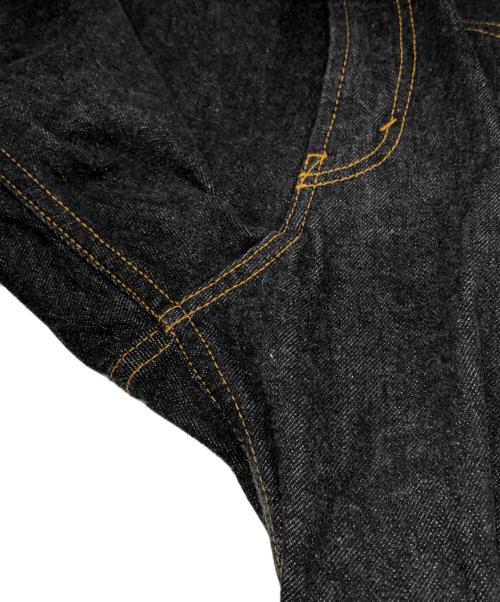 BEAMS PLUS（ビームスプラス）BEAMS PLUS (ビームスプラス) 5 Pocket Wide Denim ブラック サイズ:Mの古着・服飾アイテム