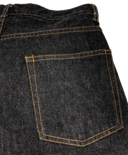 BEAMS PLUS（ビームスプラス）BEAMS PLUS (ビームスプラス) 5 Pocket Wide Denim ブラック サイズ:Mの古着・服飾アイテム