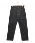 BEAMS PLUS（ビームスプラス）の古着「5 Pocket Wide Denim」｜ブラック