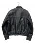 JOURNAL STANDARD (ジャーナルスタンダード) バッファロー レザー ウォッシュ ジップ ブルゾン ブラック サイズ:M：25000円