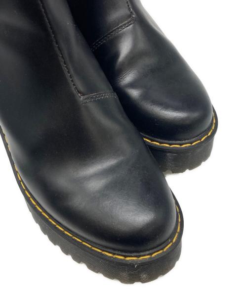 Dr.Martens（ドクターマーチン）Dr.Martens (ドクターマーチン) ROMETTY サイドジップブーツ ブラック サイズ:UK5の古着・服飾アイテム