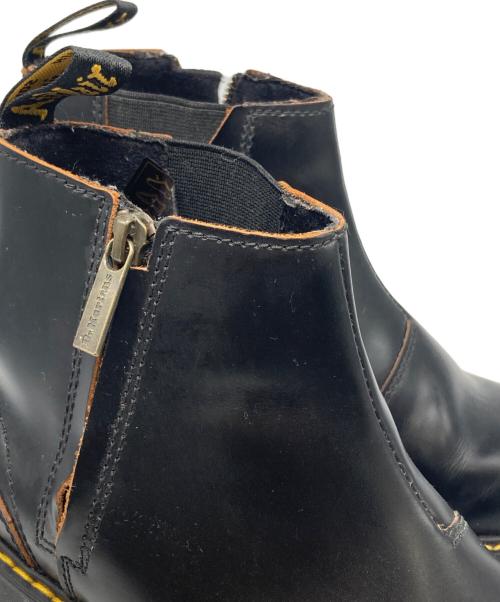 Dr.Martens（ドクターマーチン）Dr.Martens (ドクターマーチン) ROMETTY サイドジップブーツ ブラック サイズ:UK5の古着・服飾アイテム