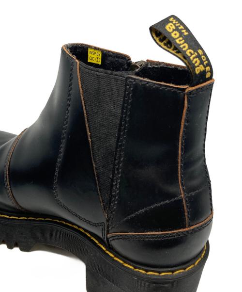 Dr.Martens（ドクターマーチン）Dr.Martens (ドクターマーチン) ROMETTY サイドジップブーツ ブラック サイズ:UK5の古着・服飾アイテム