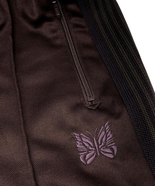 Needles（ニードルズ）Needles (ニードルズ) トラックパンツ ブラウン サイズ:XSの古着・服飾アイテム