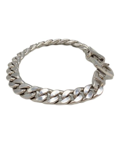 シルバーアクセサリー（シルバーアクセサリー）シルバーアクセサリー (シルバーアクセサリー) バックルデザイン喜平チェーンブレスレット サイズ:下記参照の古着・服飾アイテム
