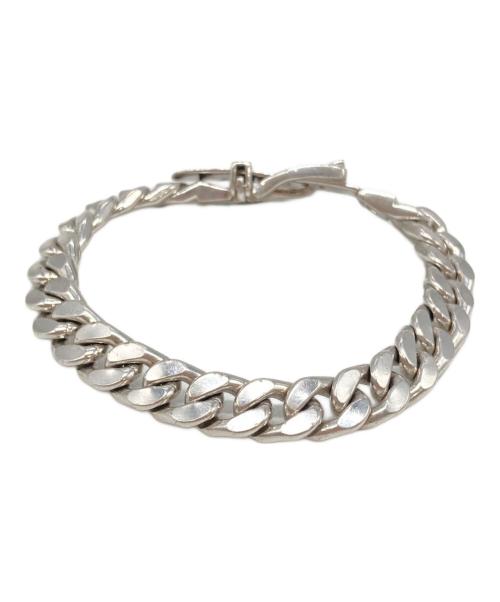 シルバーアクセサリー（シルバーアクセサリー）シルバーアクセサリー (シルバーアクセサリー) バックルデザイン喜平チェーンブレスレット サイズ:下記参照の古着・服飾アイテム