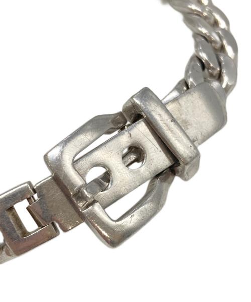 シルバーアクセサリー（シルバーアクセサリー）シルバーアクセサリー (シルバーアクセサリー) バックルデザイン喜平チェーンブレスレット サイズ:下記参照の古着・服飾アイテム