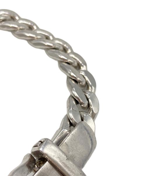 シルバーアクセサリー（シルバーアクセサリー）シルバーアクセサリー (シルバーアクセサリー) バックルデザイン喜平チェーンブレスレット サイズ:下記参照の古着・服飾アイテム
