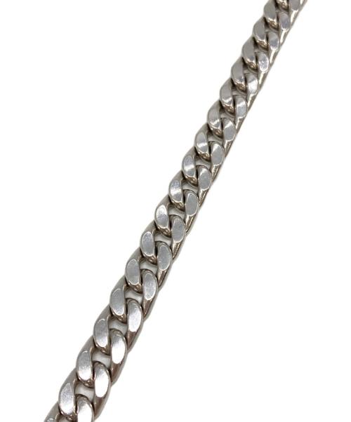 シルバーアクセサリー（シルバーアクセサリー）シルバーアクセサリー (シルバーアクセサリー) バックルデザイン喜平チェーンブレスレット サイズ:下記参照の古着・服飾アイテム