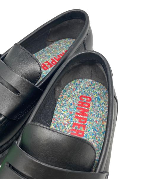 CAMPER（カンペール）CAMPER (カンペール) ラバー付きローファー ブラック サイズ:37の古着・服飾アイテム