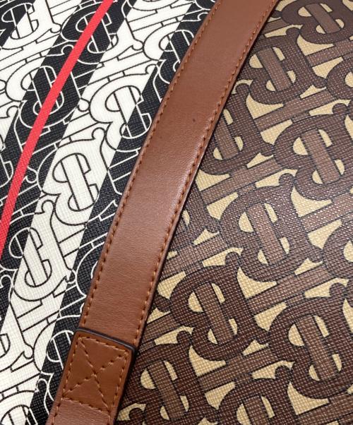 BURBERRY（バーバリー）BURBERRY (バーバリー) TBモノグラムトートバッグ ブラウン サイズ:下記参照の古着・服飾アイテム