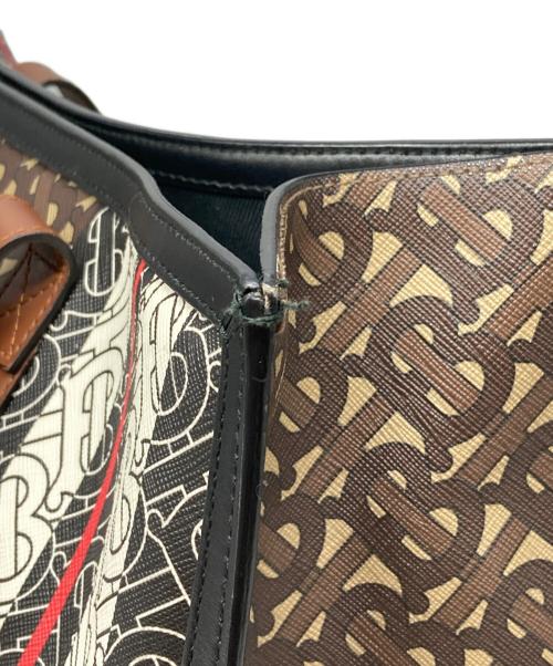 BURBERRY（バーバリー）BURBERRY (バーバリー) TBモノグラムトートバッグ ブラウン サイズ:下記参照の古着・服飾アイテム