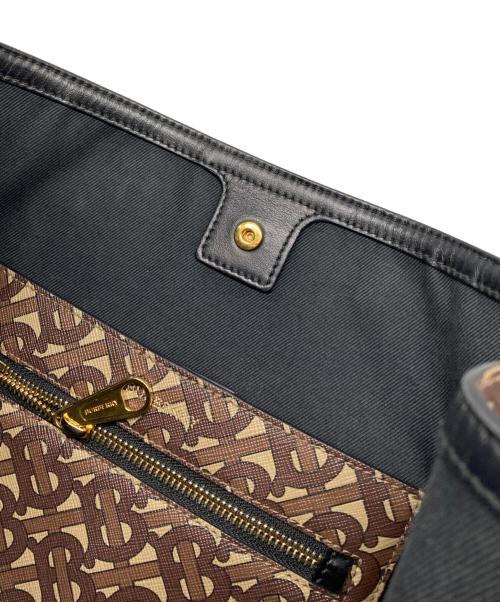 BURBERRY（バーバリー）BURBERRY (バーバリー) TBモノグラムトートバッグ ブラウン サイズ:下記参照の古着・服飾アイテム