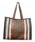 BURBERRY（バーバリー）の古着「TBモノグラムトートバッグ」｜ブラウン