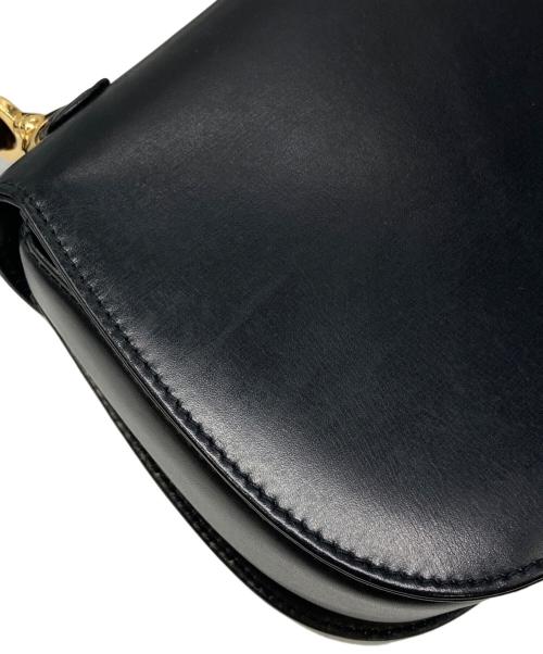 GUCCI（グッチ）GUCCI (グッチ) ターンロックバンブー2WAYバッグ ブラック サイズ:下記参照の古着・服飾アイテム