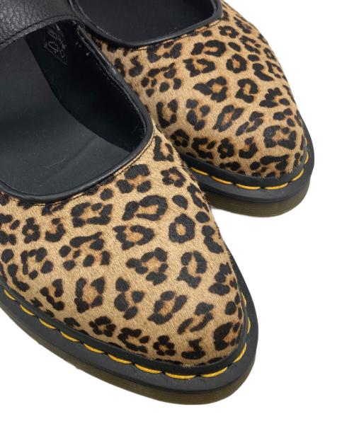Dr.Martens（ドクターマーチン）Dr.Martens (ドクターマーチン) ELPHIE MJ レオパードメリージェーン ブラウン サイズ:UK6の古着・服飾アイテム
