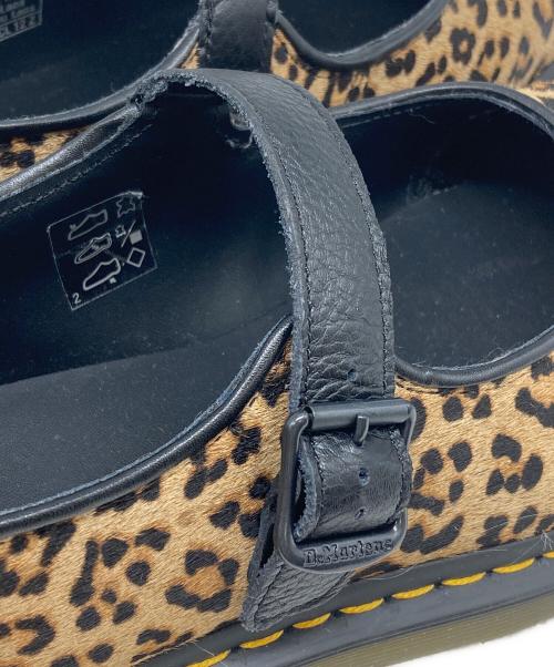 Dr.Martens（ドクターマーチン）Dr.Martens (ドクターマーチン) ELPHIE MJ レオパードメリージェーン ブラウン サイズ:UK6の古着・服飾アイテム