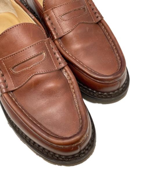 PARABOOT（パラブーツ）PARABOOT (パラブーツ) REIMS コインローファー ブラウン サイズ:6の古着・服飾アイテム