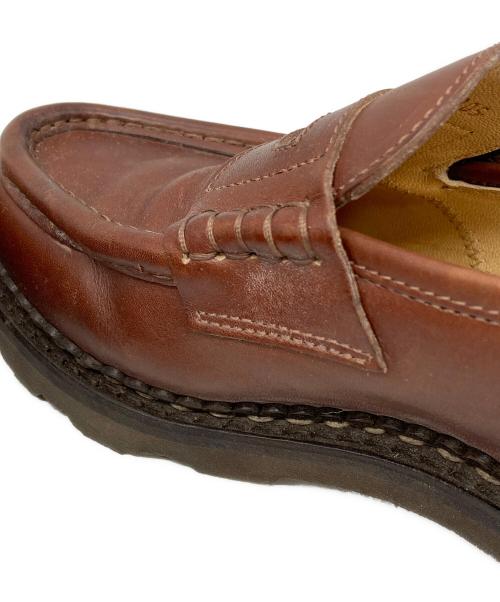 PARABOOT（パラブーツ）PARABOOT (パラブーツ) REIMS コインローファー ブラウン サイズ:6の古着・服飾アイテム