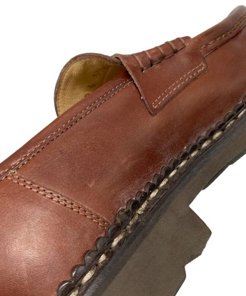 PARABOOT（パラブーツ）PARABOOT (パラブーツ) REIMS コインローファー ブラウン サイズ:6の古着・服飾アイテム