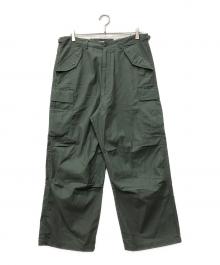 FreshService（フレッシュサービス）の古着「BACK SATEEN FIELD PANTS」｜カーキ