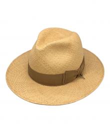 H.W.DOG&CO（ザ エイチ ダブリュー ドッグ アンド コー）の古着「STRAW FEDORA HATS」｜ベージュ