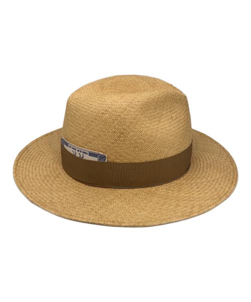 H.W.DOG&CO（ザ エイチ ダブリュー ドッグ アンド コー）H.W.DOG&CO (ザ エイチ ダブリュー ドッグ アンド コー) STRAW FEDORA HATS ベージュ サイズ:下記参照の古着・服飾アイテム