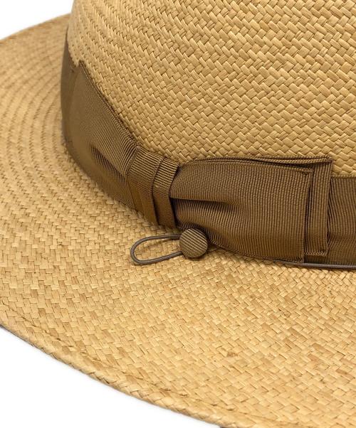 H.W.DOG&CO（ザ エイチ ダブリュー ドッグ アンド コー）H.W.DOG&CO (ザ エイチ ダブリュー ドッグ アンド コー) STRAW FEDORA HATS ベージュ サイズ:下記参照の古着・服飾アイテム