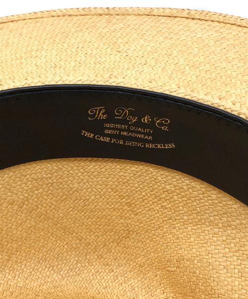 H.W.DOG&CO（ザ エイチ ダブリュー ドッグ アンド コー）H.W.DOG&CO (ザ エイチ ダブリュー ドッグ アンド コー) STRAW FEDORA HATS ベージュ サイズ:下記参照の古着・服飾アイテム
