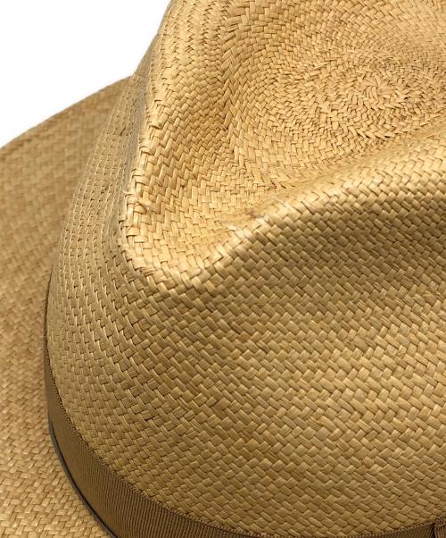 H.W.DOG&CO（ザ エイチ ダブリュー ドッグ アンド コー）H.W.DOG&CO (ザ エイチ ダブリュー ドッグ アンド コー) STRAW FEDORA HATS ベージュ サイズ:下記参照の古着・服飾アイテム