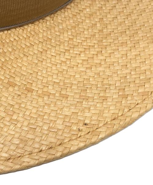 H.W.DOG&CO（ザ エイチ ダブリュー ドッグ アンド コー）H.W.DOG&CO (ザ エイチ ダブリュー ドッグ アンド コー) STRAW FEDORA HATS ベージュ サイズ:下記参照の古着・服飾アイテム