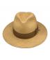 H.W.DOG&CO (ザ エイチ ダブリュー ドッグ アンド コー) STRAW FEDORA HATS ベージュ サイズ:下記参照：18000円