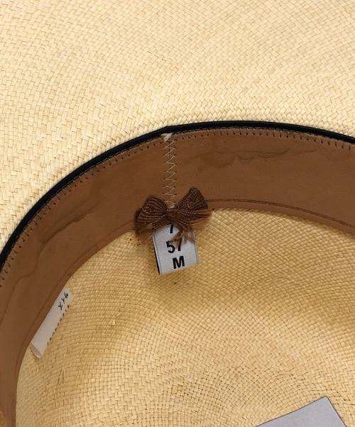 Lock&Co Hatters（ロックアンドコーハッターズ）Lock&Co Hatters (ロックアンドコーハッターズ) ストローハット ベージュ サイズ:下記参照（M）の古着・服飾アイテム