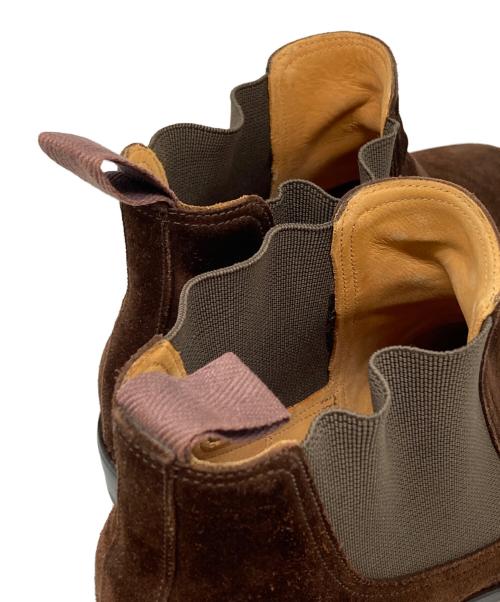 JOHN LOBB（ジョンロブ）JOHN LOBB (ジョンロブ) HARBOROUGH スウェードサイドゴアブーツ ブラウン サイズ:5.5の古着・服飾アイテム