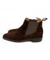 JOHN LOBB (ジョンロブ) HARBOROUGH スウェードサイドゴアブーツ ブラウン サイズ:5.5：35000円
