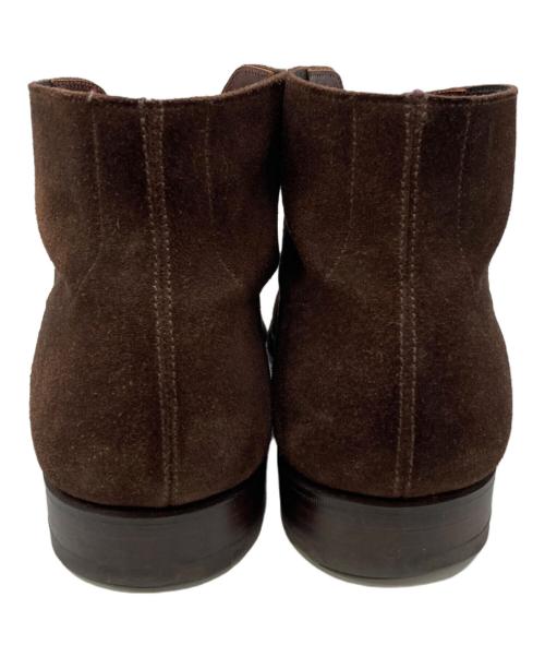 Crockett & Jones（クロケット＆ジョーンズ）Crockett & Jones (クロケット＆ジョーンズ) TOMORROW LAND (トゥモローランド) CHUKKA スウェードチャッカブーツ ブラウン サイズ:6の古着・服飾アイテム