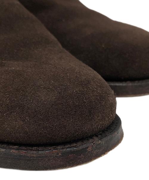 Crockett & Jones（クロケット＆ジョーンズ）Crockett & Jones (クロケット＆ジョーンズ) CHERTSEYスウェードチャッカブーツ ブラウン サイズ:5 1/2の古着・服飾アイテム