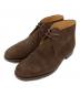 Crockett & Jones（クロケット＆ジョーンズ）の古着「CHERTSEYスウェードチャッカブーツ」｜ブラウン