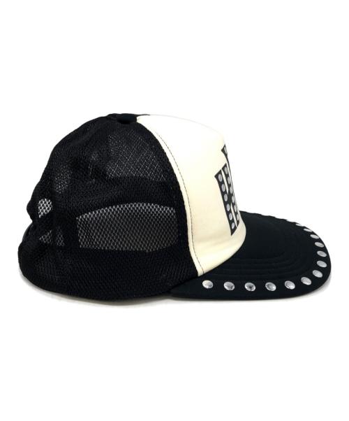 Hysteric Glamour（ヒステリックグラマー）Hysteric Glamour (ヒステリックグラマー) SEE NO EVILスタッズメッシュキャップ ブラック サイズ:下記参照の古着・服飾アイテム
