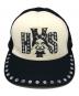 Hysteric Glamour (ヒステリックグラマー) SEE NO EVILスタッズメッシュキャップ ブラック サイズ:下記参照：9000円