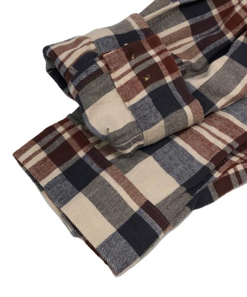 Patagonia（パタゴニア）Patagonia (パタゴニア) フィヨルドフランネルシャツ ブラウン サイズ:Lの古着・服飾アイテム