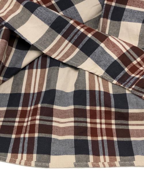 Patagonia（パタゴニア）Patagonia (パタゴニア) フィヨルドフランネルシャツ ブラウン サイズ:Lの古着・服飾アイテム